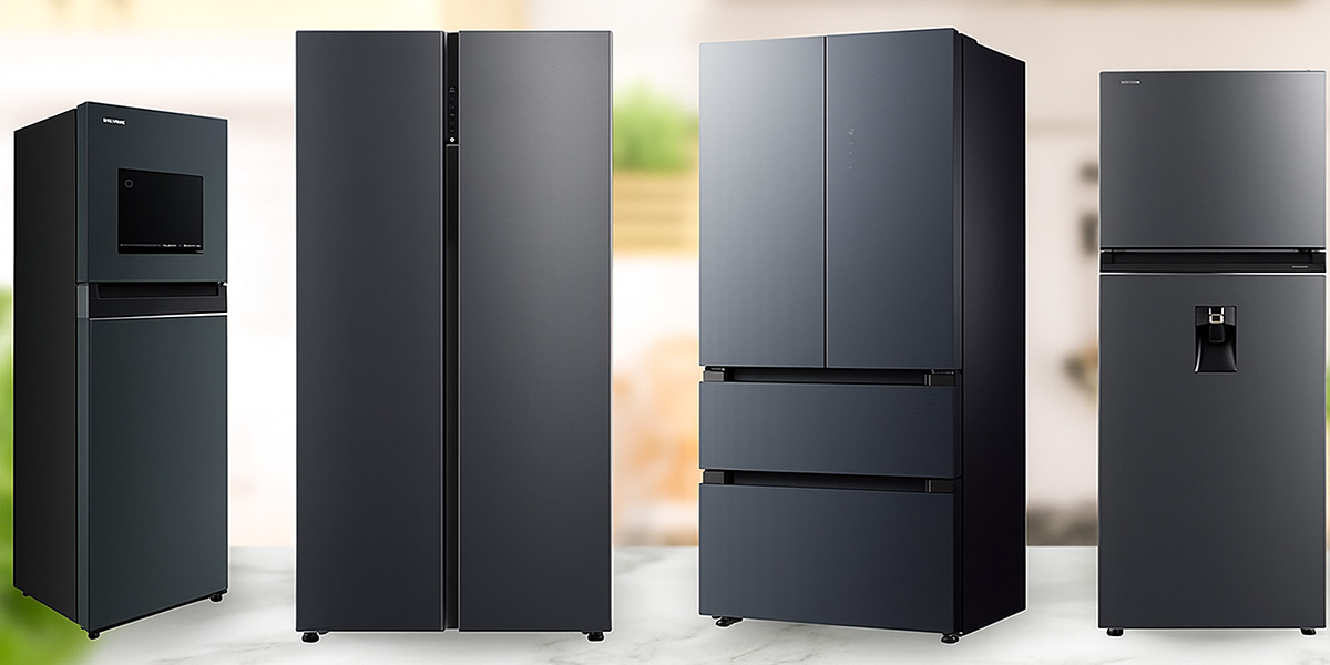 Các kiểu dáng thiết kế tủ lạnh Toshiba đời mới nhất