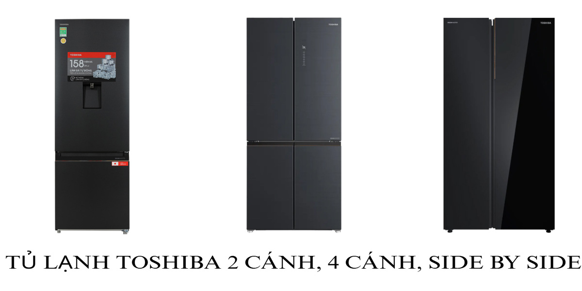 Các mẫu tủ lạnh Toshiba Các mẫu tủ lạnh Toshiba