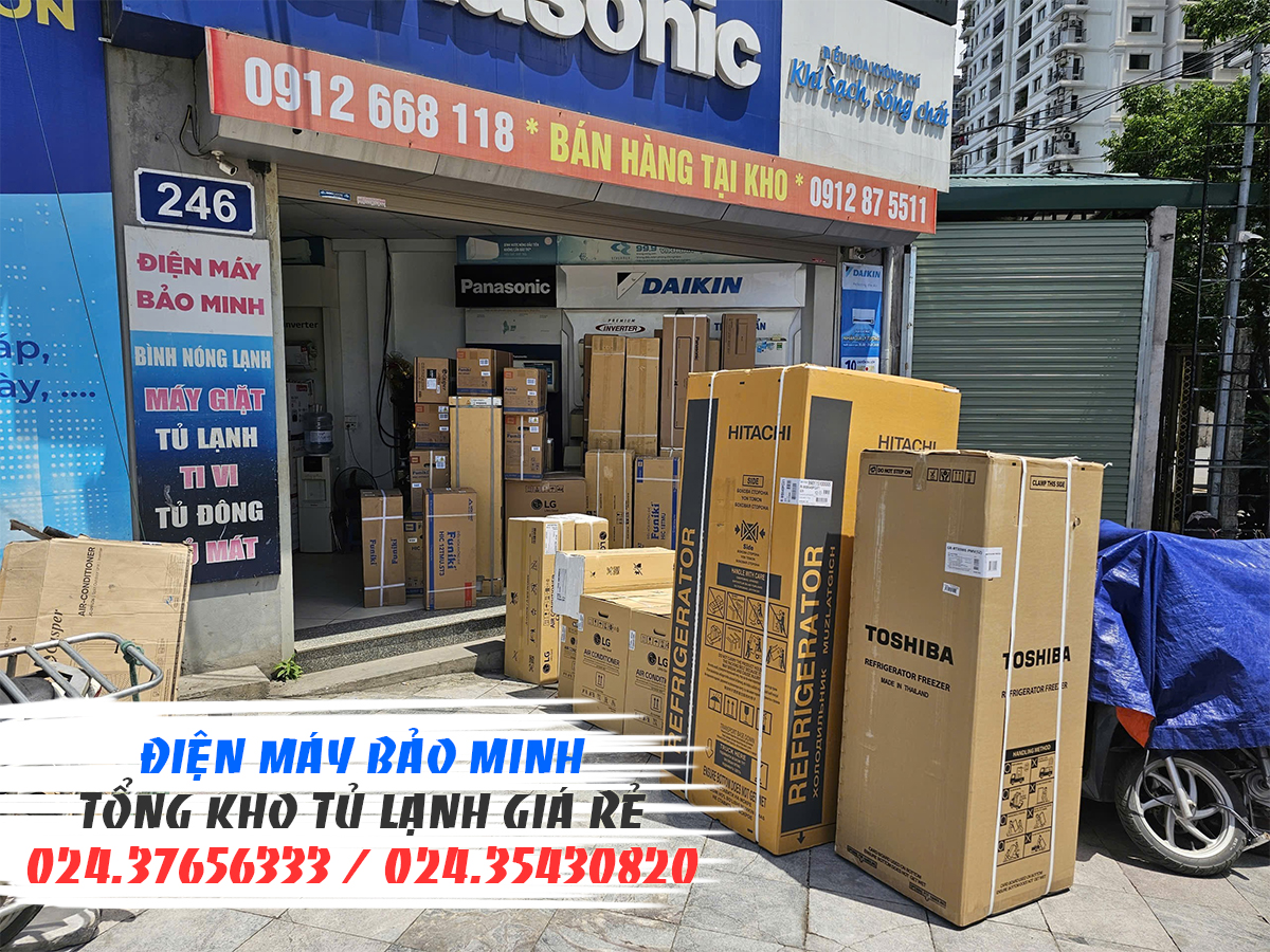 Điện máy Bảo Minh - Tổng kho tủ lạnh giá rẻ cho mọi nhà