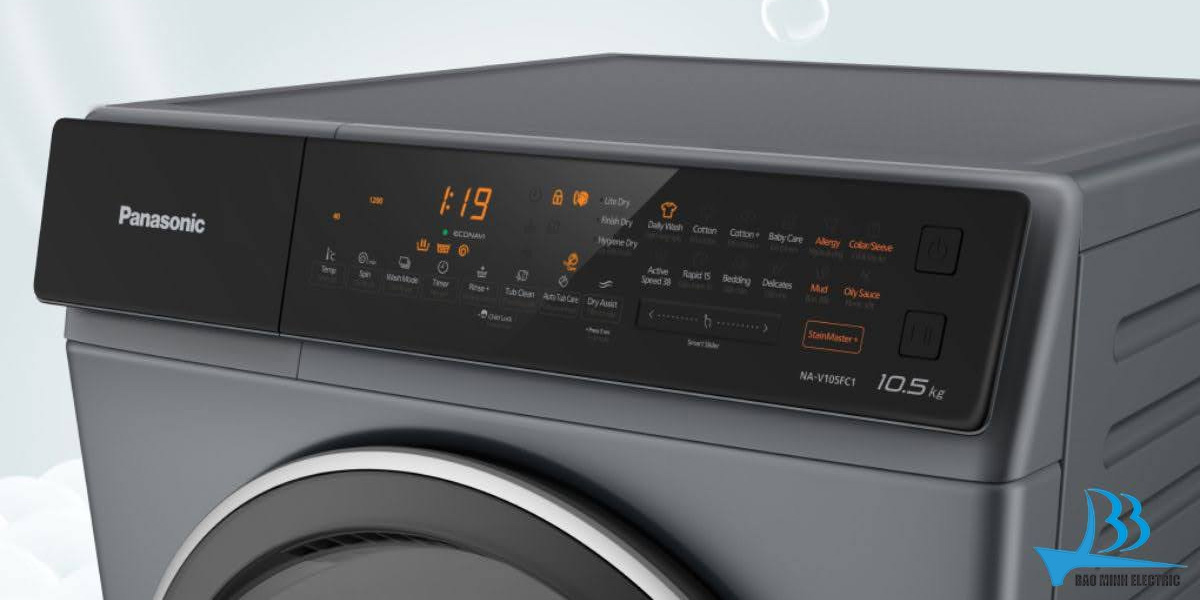 Cách sử dụng máy giặt Panasonic