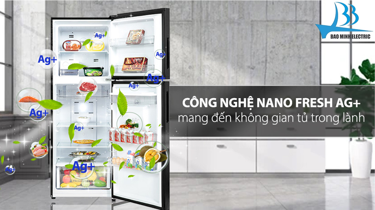 Công nghệ diệt khuẩn Nano Fresh Ag+