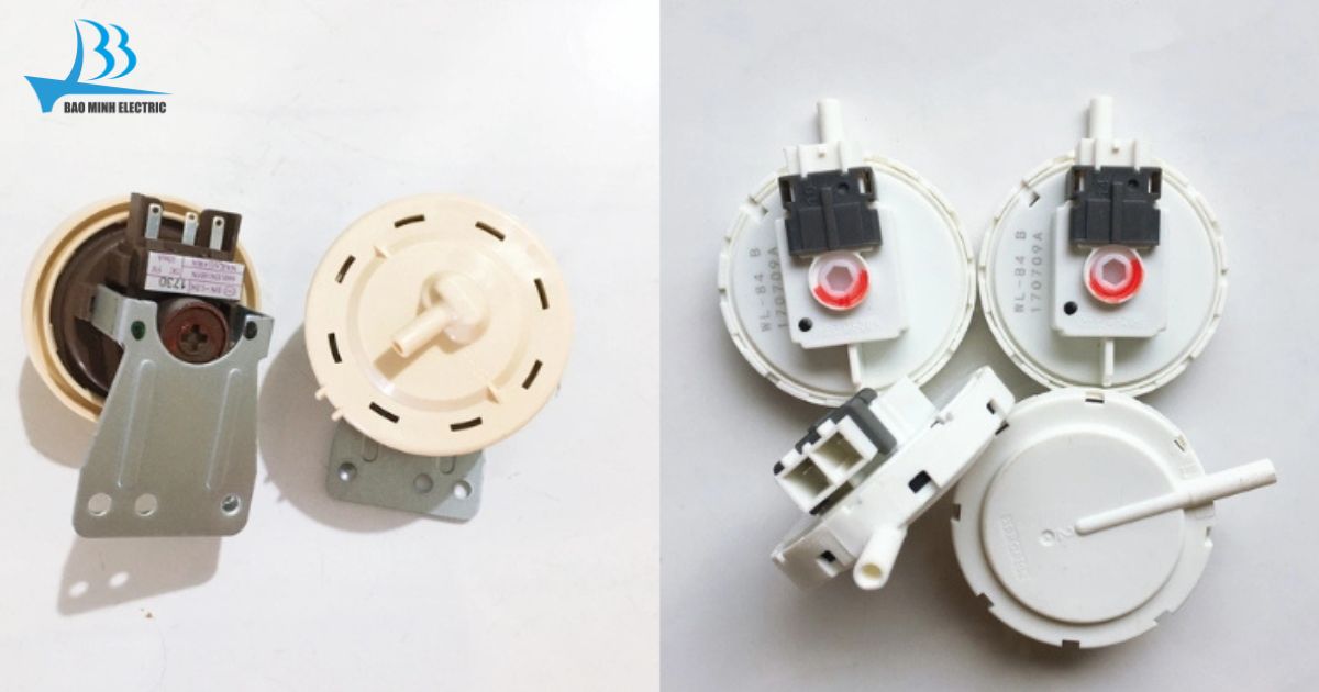 Hỏng phao áp suất khiến máy giặt bị lỗi FE
