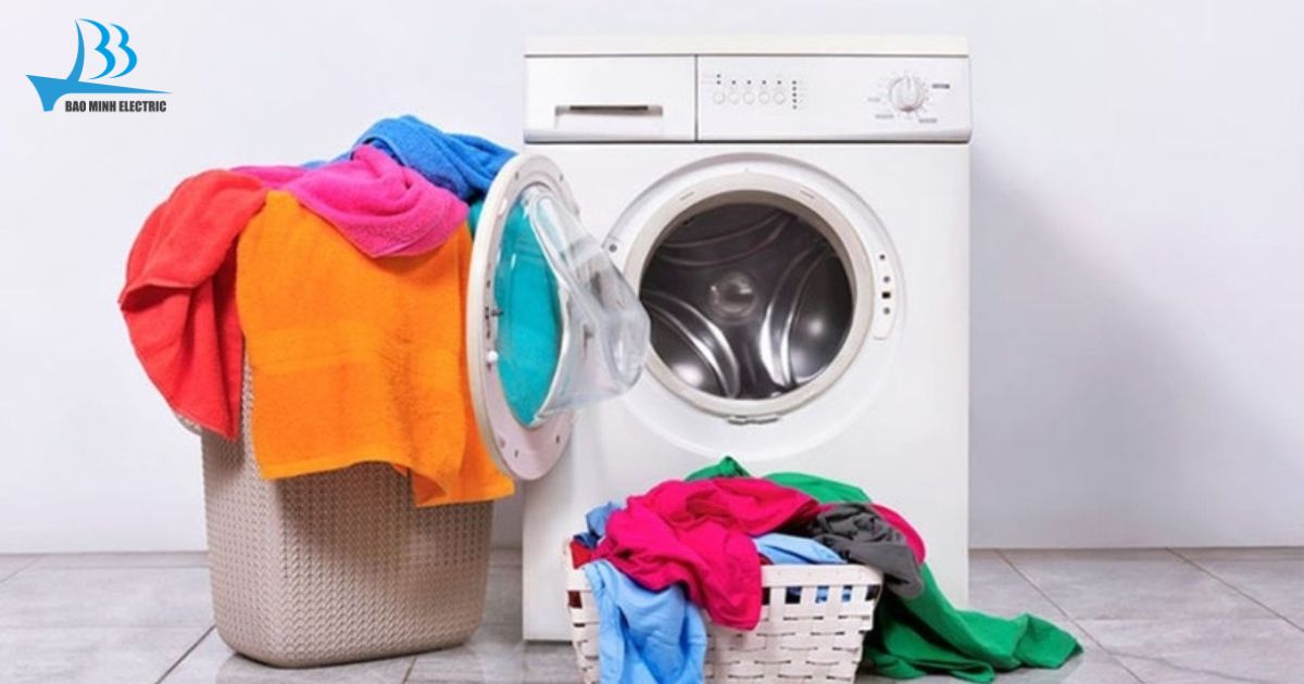 Lỗi DE trên máy giặt LG cửa trước