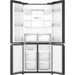 Tủ lạnh Aqua AQR-M600XA(GC) 4 cánh 529 lít inverter Ghi Sữa