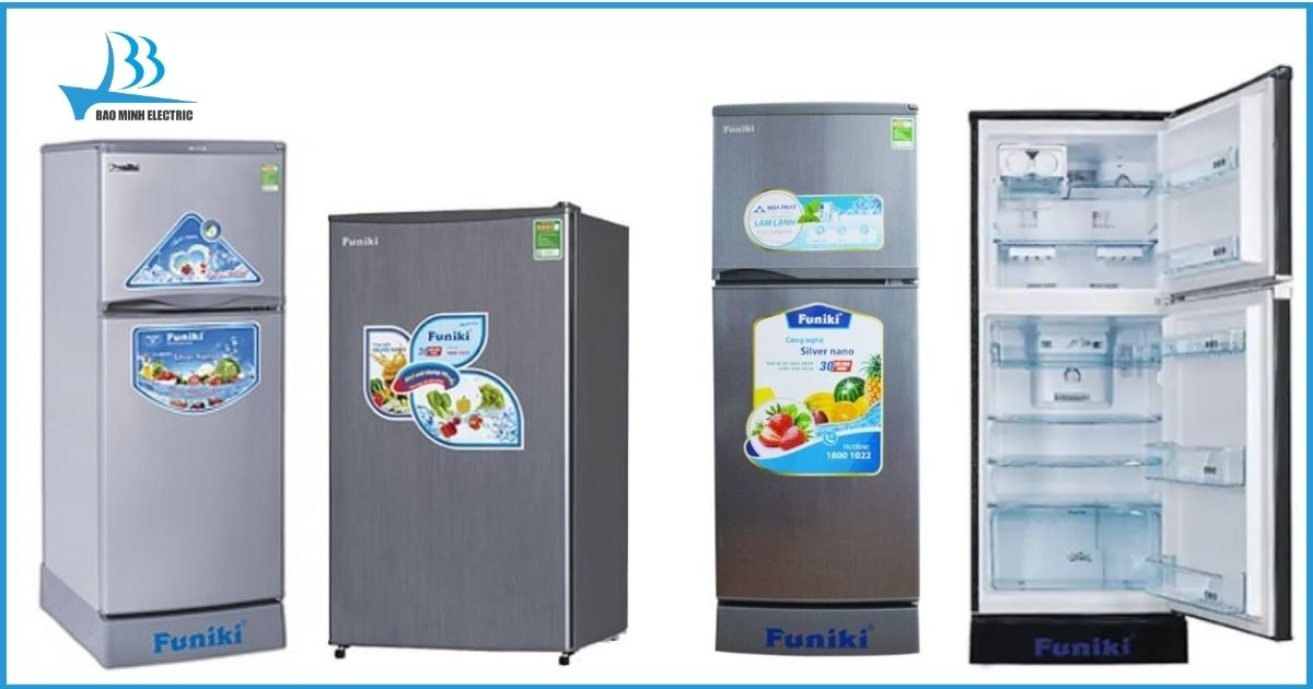 Một số mẫu tủ lạnh của Funiki