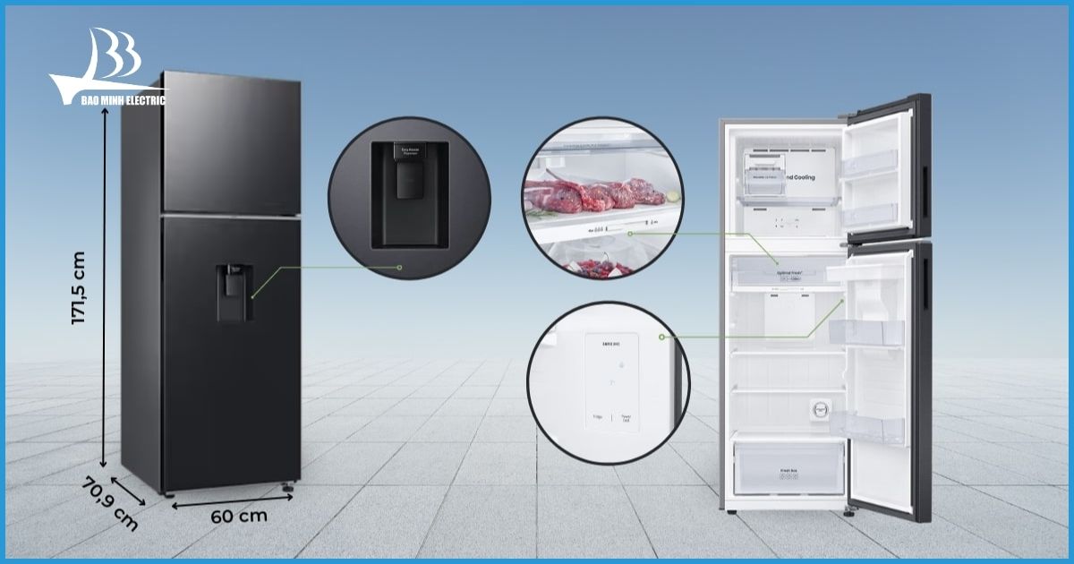 Tủ lạnh Samsung RT35CG5544B1SV