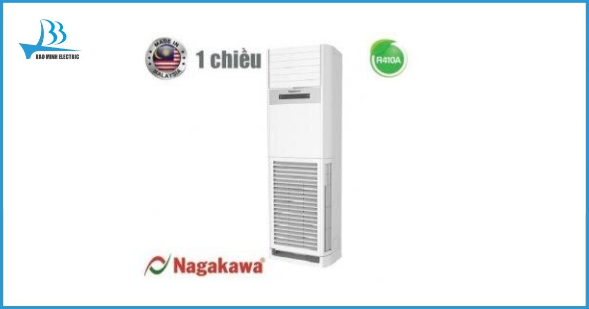 Sản phẩm điều hòa tủ đứng Nagakawa NP-A28R1H21 là sản phẩm điều hòa 2 chiều