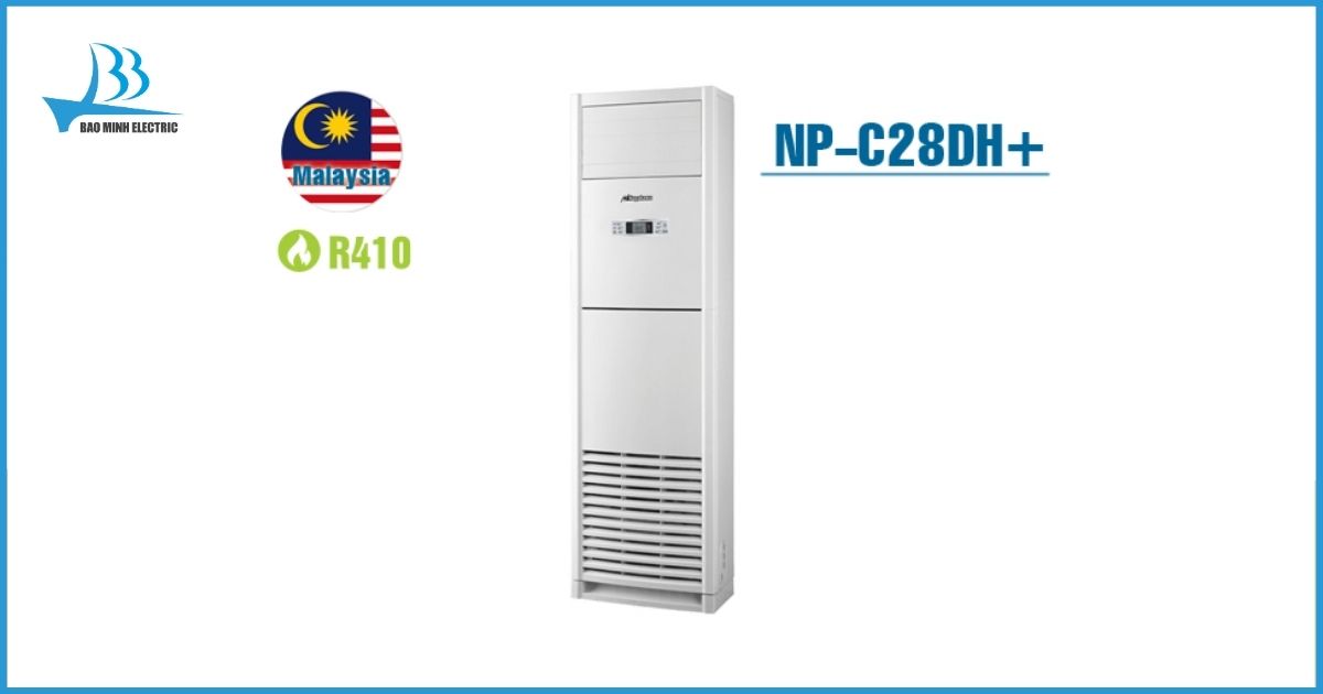 Sản phẩm điều hòa tủ đứng Nagakawa NP-C28DH+ thuộc top sản phẩm bán chạy