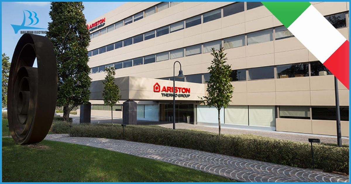 Ariston - hãng bình nóng lạnh hàng đầu thế giới hơn 90 năm tuổi đến từ Ý