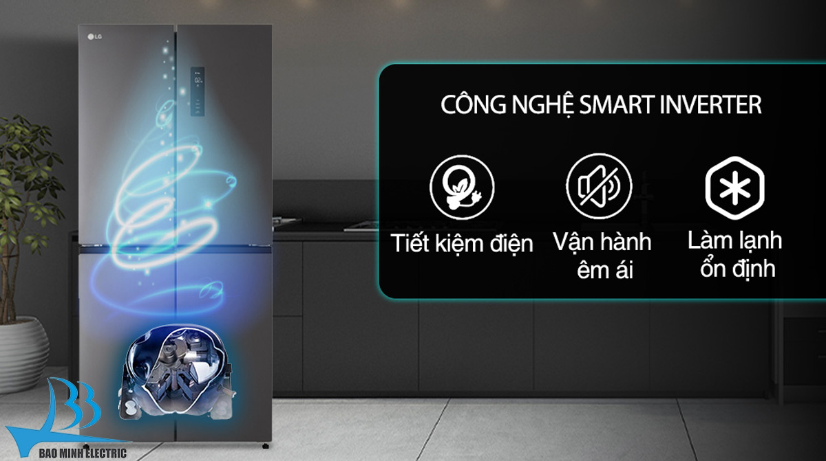 Công nghệ Inverter tiết kiệm hóa đơn tiền điện, vận hành êm ái