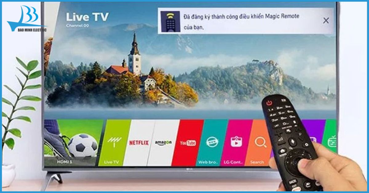 Đăng ký Magic Remote với Tivi để khắc phục lỗi mất con trỏ chuột