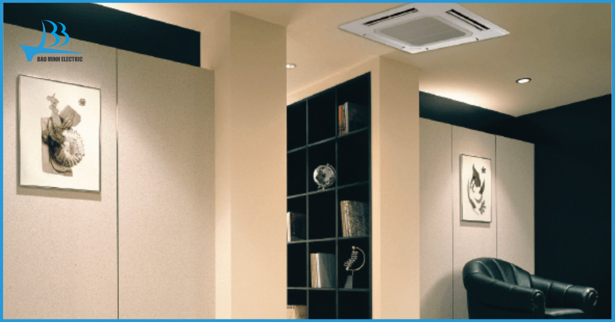Điều hòa âm trần Mitsubishi Electric PL-M24BAK-VN có thể làm lạnh cho phòng khách sạn cỡ lớn