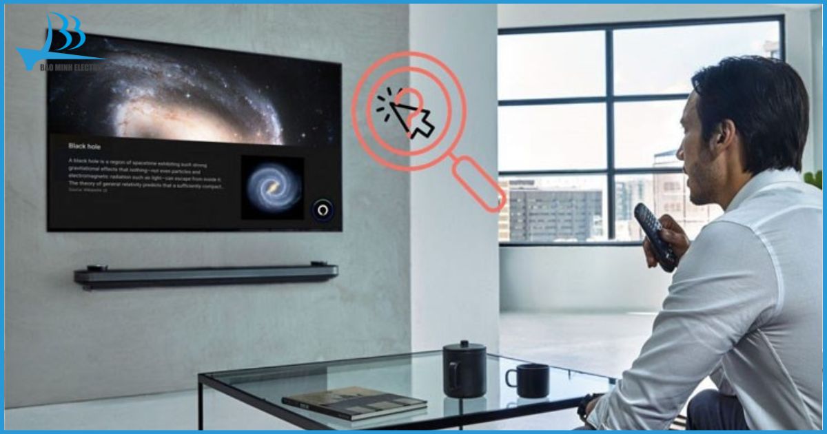 Magic Remote không hoạt động khiến TV LG mất con trỏ chuột