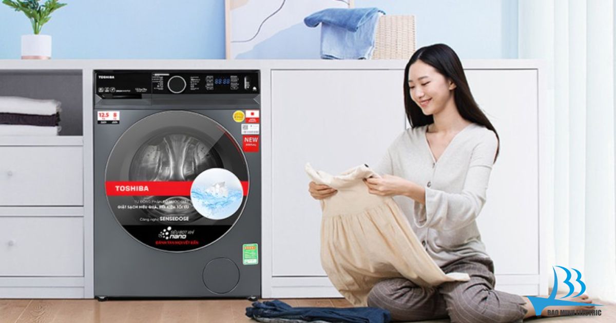 Máy giặt sấy kết hợp cho những gia đình có không gian nhỏ