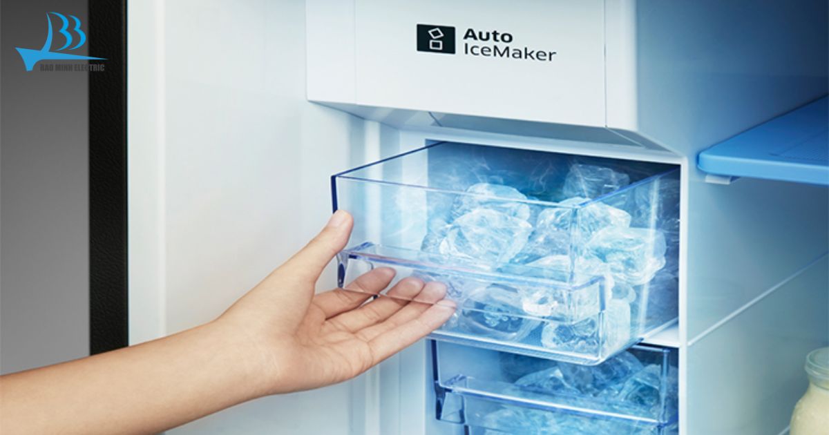 Mẹo giúp tủ lạnh LG 2 cánh làm đá nhanh