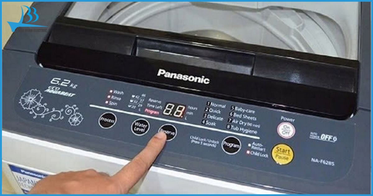 Nguồn điện đầu vào là nguyên nhân khiến máy giặt lỗi H52