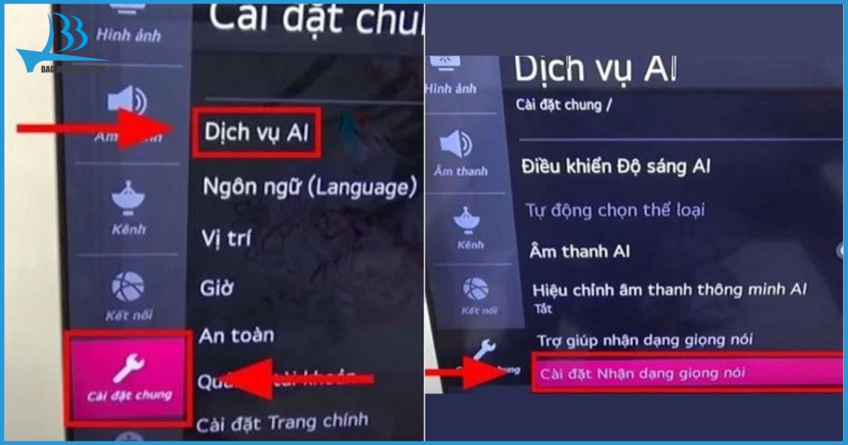 Tắt chế độ TalkBack bằng cách truy cập vào mục Cài Đặt