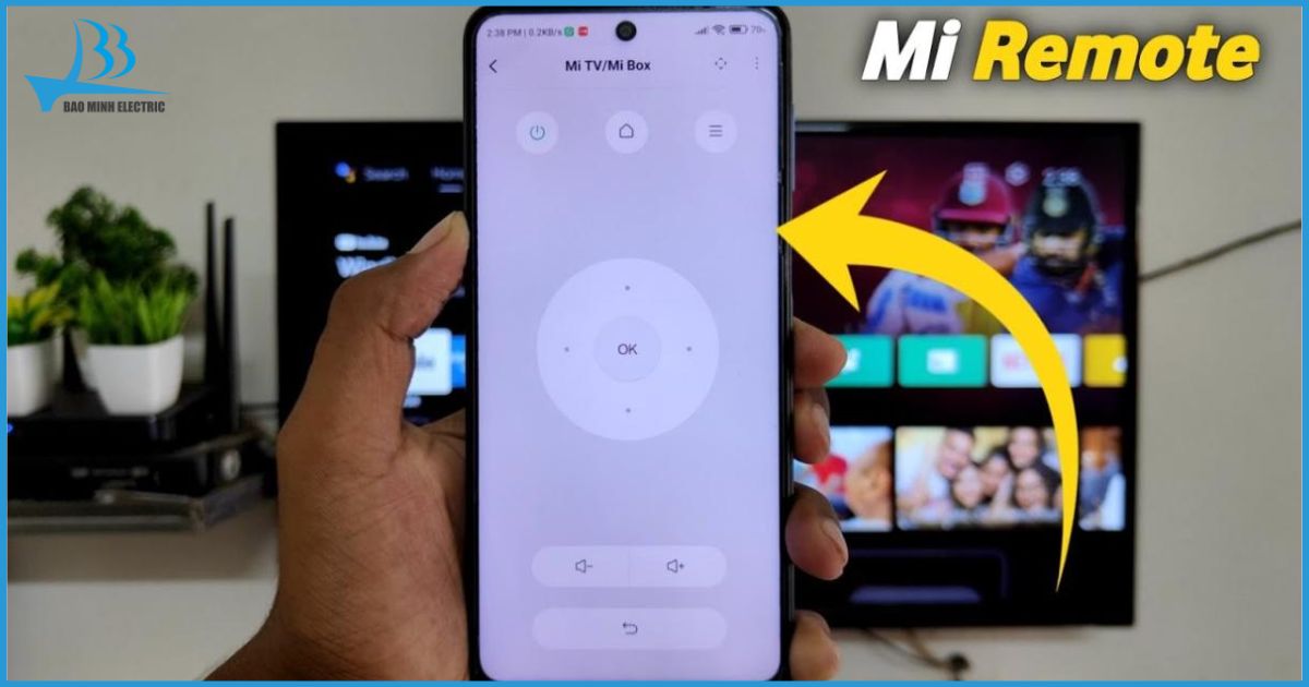 Tính năng kết nối Wi-Fi Direct giúp bạn điều khiển Tivi ngay cả khi không có remote